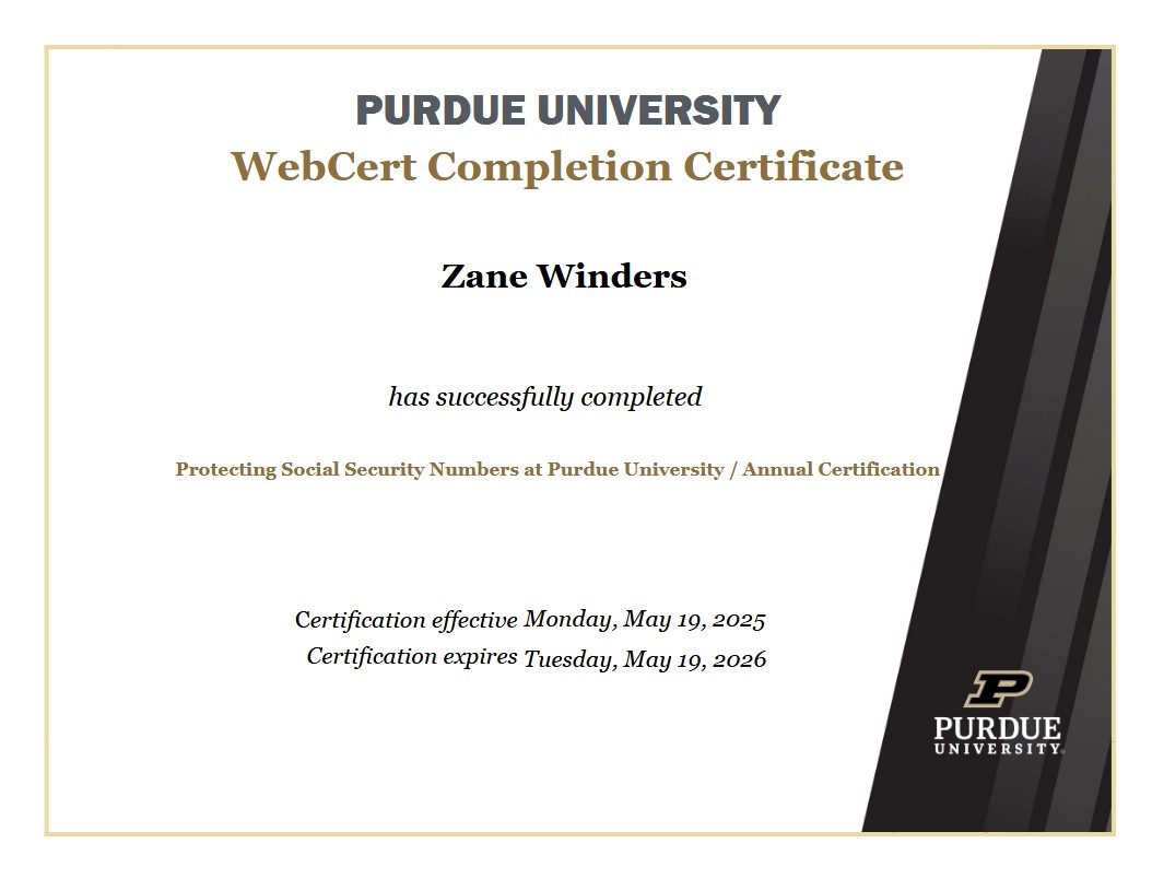 Protecting Social Security Numbers